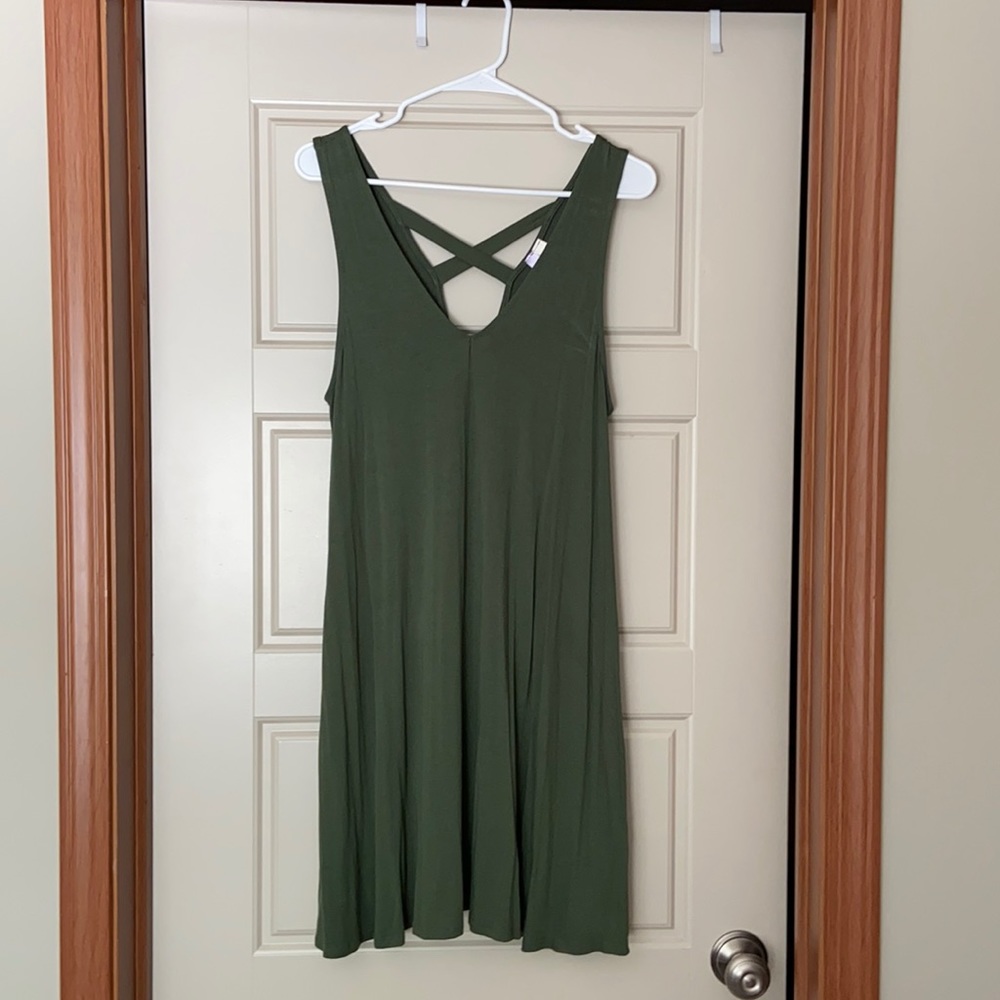 Olive Casual Dress